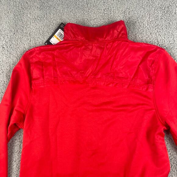 Under Armour Men's Small Red UA Long Sleeve Command Warm Up Full Zip Jacket - Picture 8 of 9